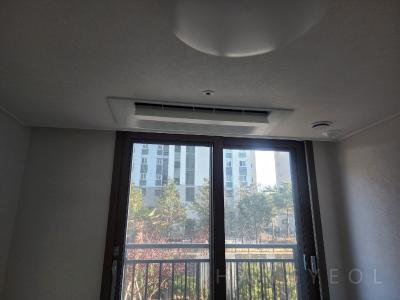경상남도 창원시 성산구 사파정동 성산 반도유보라 아이비파크 시스템에어컨 시공 현장 1