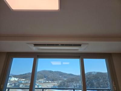 충청남도 아산시 배방읍 힐스테이트자이 시스템에어컨 실내기