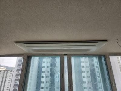 부산광역시 북구 금곡동 화명뜨란채아파트 시스템에어컨 실내기