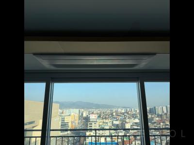 대구광역시 동구 신천동 E편한세상동대구역센텀스퀘어 시스템에어컨 시공 현장 4