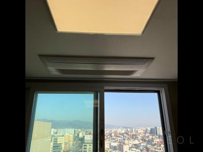 대구광역시 동구 신천동 E편한세상동대구역센텀스퀘어 시스템에어컨 시공 현장 5