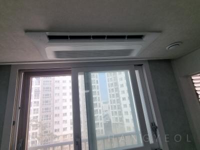 세종특별자치시 고운동 가락마을18단지 시스템에어컨 시공 현장 5