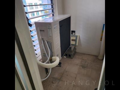 부산광역시 강서구 명지동 영어도시 퀸덤1차 시스템에어컨 실외기