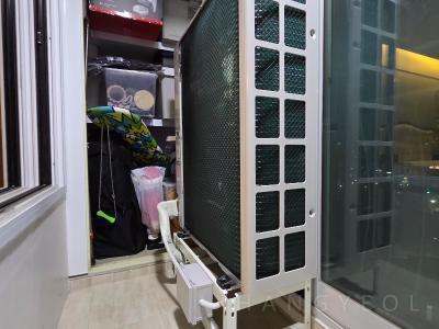 경기도 용인시 기흥구 보라동 보라마을 현대 모닝사이드 시스템에어컨 실외기