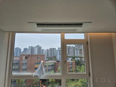 경기도 성남시 분당구 삼평동 봇들마을9단지금호어울림아파트 시스템에어컨 실내기