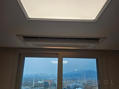 충청남도 아산시 모종동 모종블랑루체아파트 시스템에어컨 실내기
