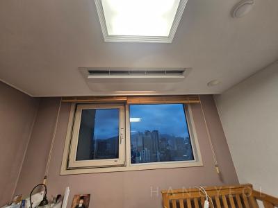 부산광역시 부산진구 범천동 서면유림노르웨이숲 시스템에어컨 시공 현장 5