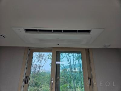 인천광역시 중구 운서동 운서역대라수어써에듀 시스템에어컨 실내기
