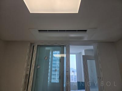 경기도 안양시 동안구 평촌동 귀인마을현대홈타운 시스템에어컨 실내기