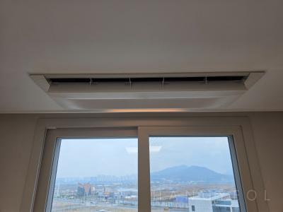 충청남도 아산시 모종동 힐스테이트블랑루체 시스템에어컨 설치 사례