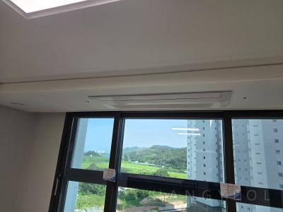 울산광역시 남구 야음동 신정현대홈타운2단지아파트 시스템에어컨 설치 사례