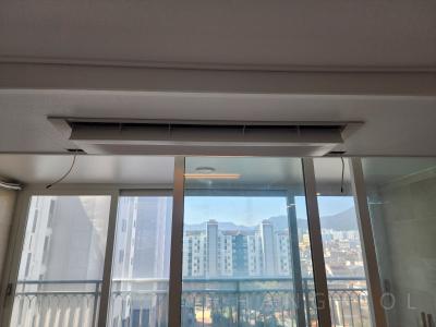 경상남도 양산시 물금읍 효성백년가약아파트 시스템에어컨 실내기