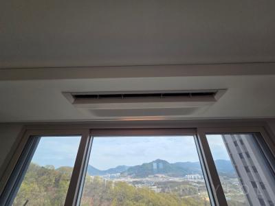 충청남도 아산시 용화동 아산자이그랜드파크1단지 시스템에어컨 설치 사례