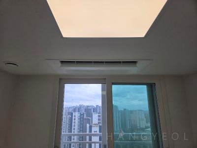 경기도 화성시 동탄구 청계동 동탄역 시범우남퍼스트빌아파트 시스템에어컨 실내기