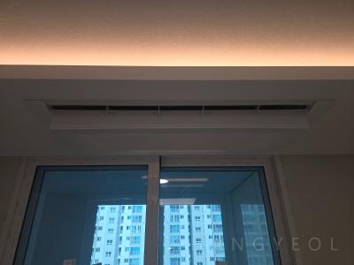 경기도 용인시 기흥구 보정동 행원마을동아솔레시티아파트 시스템에어컨 실내기