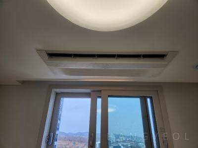 경상북도 포항시 남구 구룡포읍 포항푸르지오마린시티 시스템에어컨 실내기