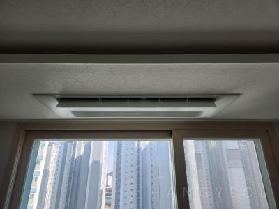 경상남도 진주시 평거동 더 퀸즈웰가 시스템에어컨 실내기