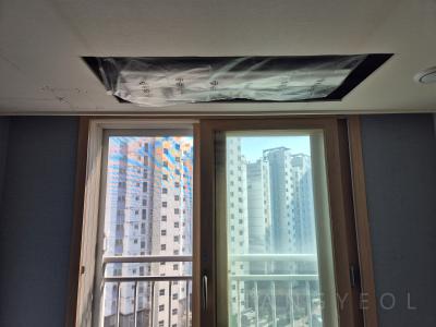 충청북도 청주시 흥덕구 옥산면 흥덕코오롱하늘채아파트 시스템에어컨 실내기