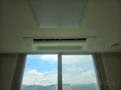 충청북도 진천군 덕산읍 모아엘가 더 테라스아파트 시스템에어컨 설치 사례