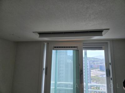 경상북도 구미시 산동읍 우미린풀하우스 시스템에어컨 실내기