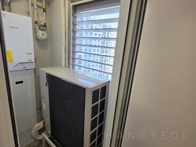 충청남도 천안시 서북구 두정동 한화 포레나 천안두정 시스템에어컨 실외기