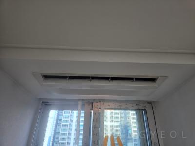 부산광역시 해운대구 중동 롯데캐슬마린아파트 시스템에어컨 실내기