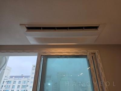 경기도 용인시 기흥구 보정동 행원마을동아솔레시티아파트 시스템에어컨 실내기