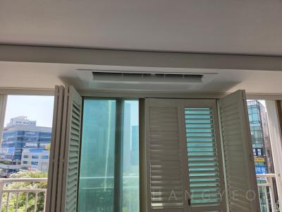 경상남도 양산시 물금읍 반도유보라2차아파트 시스템에어컨 실내기