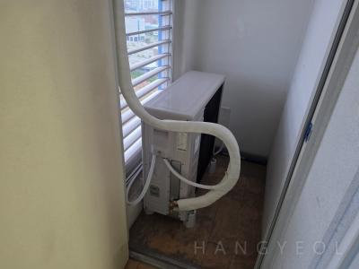 경상남도 양산시 물금읍 양산신도시3차동원로얄듀크비스타 시스템에어컨 실외기