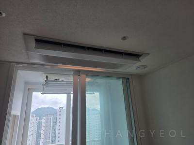 경상남도 양산시 물금읍 반도유보라4차아파트 시스템에어컨 실내기