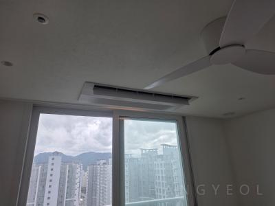 경상남도 양산시 물금읍 반도유보라4차아파트 시스템에어컨 실내기