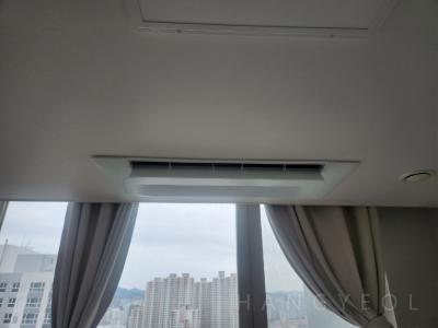 부산광역시 연제구 연산동 연산 경동메르빌아파트 시스템에어컨 설치 사례