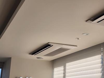 부산광역시 해운대구 우동 대우월드마크센텀아파트 시스템에어컨 시공 현장 2