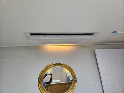 경상남도 김해시 율하동 율상마을푸르지오3단지아파트 시스템에어컨 실내기