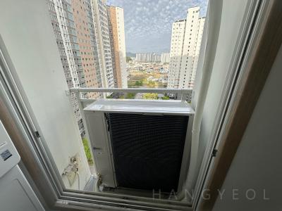 경상남도 김해시 주촌면 김해센텀두산위브더제니스 시스템에어컨 실외기