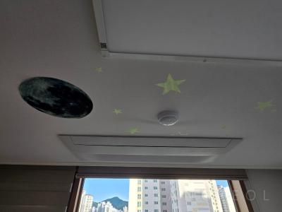 경상남도 김해시 율하동 율상마을푸르지오3단지아파트 시스템에어컨 실내기