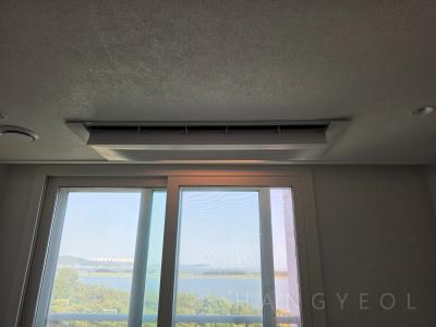 부산광역시 강서구 명지동 명지오션시티 한신휴플러스 시스템에어컨 실내기