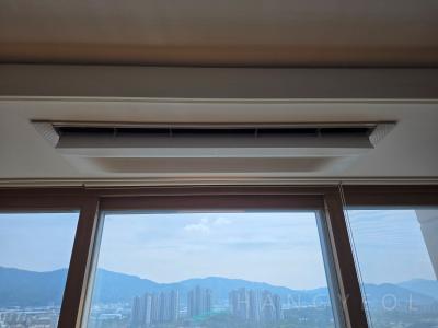 경상남도 창원시 의창구 봉곡동 용호동 용지아이파트 시스템에어컨 설치 사례
