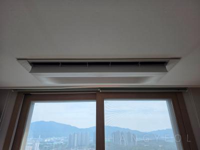 경상남도 창원시 의창구 봉곡동 용호동 용지아이파트 시스템에어컨 실내기
