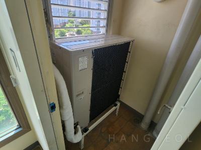 부산광역시 기장군 정관읍 정관 협성르네상스 타운 시스템에어컨 실외기