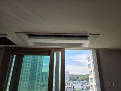 경상남도 진주시 평거동 평거휴먼시아4단지 시스템에어컨 실내기