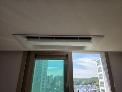 경상남도 진주시 평거동 평거휴먼시아4단지 시스템에어컨 실내기