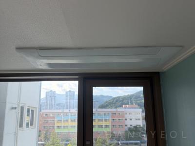 경상남도 김해시 율하동 율상마을푸르지오3단지아파트 시스템에어컨 실내기
