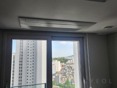 인천광역시 미추홀구 숭의동 두산위브더제니스센트럴여의 시스템에어컨 설치 사례