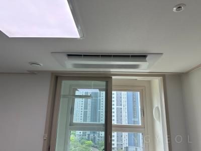 경상남도 양산시 물금읍 양산 대방노블랜드8차 로얄카운티 시스템에어컨 설치 사례