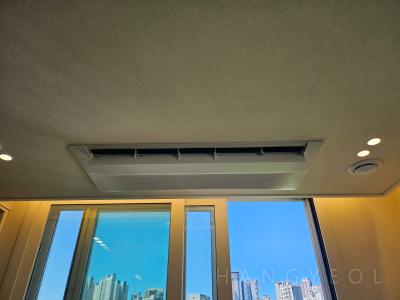경기도 화성시 동탄구 청계동 동탄역 시범예미지아파트 시스템에어컨 실내기