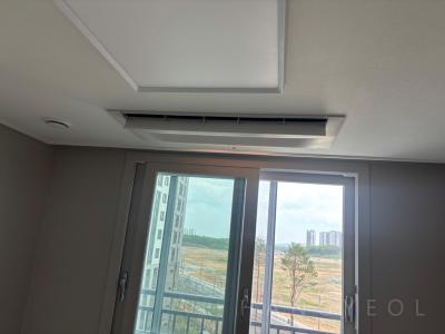 경기도 평택시 현덕면 힐스테이트 평택화양 시스템에어컨 설치 사례