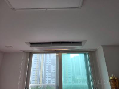경상남도 양산시 물금읍 양우내안애2차아파트 시스템에어컨 설치 사례