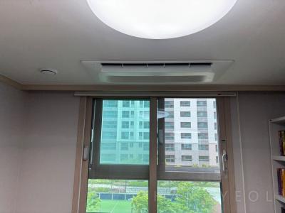 충청남도 예산군 삽교읍 대방엘리움 더 퍼스티지 아파트 시스템에어컨 실내기