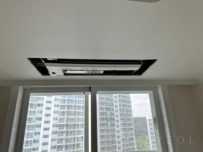 부산광역시 해운대구 좌동 대우2차아파트 시스템에어컨 설치 사례